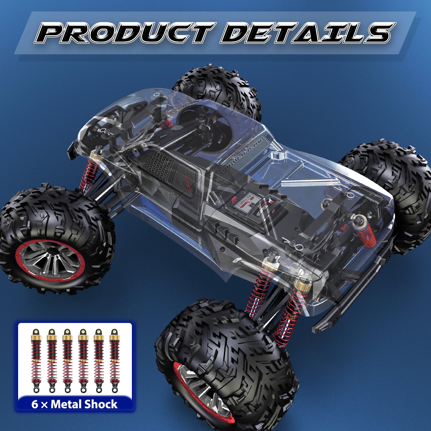 S920 1/10 Scale 4WD 2.4GHz Race RC Truck – GP TOYS