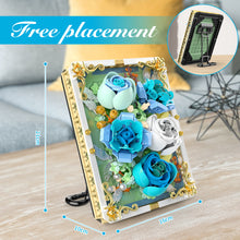 Load image into Gallery viewer, Flowers Toys Building Sets for Adults, Home Office Decor Flower Frame Art Wall Building Toys, Christmas, Mother&#39;s Day, or Valentine Gifts Idea for Adults and Kids - 651pcs
