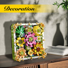 Load image into Gallery viewer, Flowers Frame Toys Building Sets, Gift for Her or Him for Valentines Day Gift, Mother&#39;s Day, Birthday, Christmas, Botanical Collection Home Décor - 492PCS
