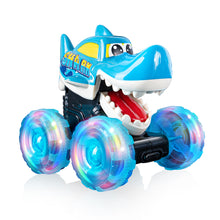 Load image into Gallery viewer, Monster Truck Toy - Motion Activated Light-Up Cars Monster Treads Lightning Wheels Press &amp; Go Cars Not Included Button Battery
