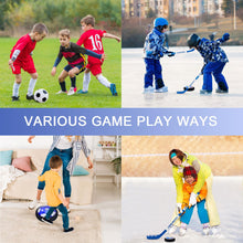 Load image into Gallery viewer, Hover Soccer Ball Set with 2 Goals, USB Rechargeable with LED Light and Inflatable Ball, Air Floating Soccer with Safe Bumper for Indoor Outdoor Sports Ball Game, Football Toy Gift for Kids Boy Girl
