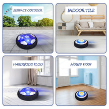 Load image into Gallery viewer, Hover Soccer Ball Set with 2 Goals, USB Rechargeable with LED Light and Inflatable Ball, Air Floating Soccer with Safe Bumper for Indoor Outdoor Sports Ball Game, Football Toy Gift for Kids Boy Girl
