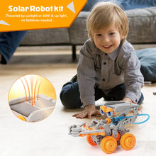 Load image into Gallery viewer, CIRO STEM Projects Solar Robot Toys, 11-in-1 Education Science Experiment Kits for Kids Ages 8-12, 288 Pieces Building Set - GP TOYS
