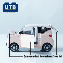 Load image into Gallery viewer, 1/20 Scale MINIEV-like Electric Car Replica - Pull-Back Opening Doors, Alloy Model with Realistic Wheels - Birthday/Collection Gift for Kids, Adults, Collectors, Home Decor, Detailed Design, Durable Construction, Adult Collectibles
