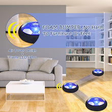 Load image into Gallery viewer, Hover Soccer Ball Set with 2 Goals, USB Rechargeable with LED Light and Inflatable Ball, Air Floating Soccer with Safe Bumper for Indoor Outdoor Sports Ball Game, Football Toy Gift for Kids Boy Girl

