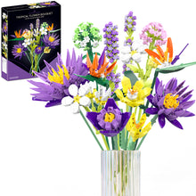 Load image into Gallery viewer, Flower Bouquet Building Sets, Gifts for Mother’s Day, Birthday, Valentines Day, Office &amp; Home Decor Accessories, Creative Building Blocks for Kids and Adults-891pcs
