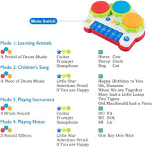 Load image into Gallery viewer, Baby Toys for 1 Year Old Toddler, Piano &amp; Drum Musical Instruments Toys for 6, 12 Months Infant
