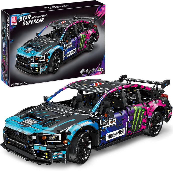 Technic Model Cars Building Set for Adults - 2978 Pieces, Race Car Building Kit, Gift Idea  Free Shipping