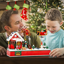 Load image into Gallery viewer, Christmas Building Sets, Santa Claus and Reindeer Christmas Décor Building Kit, Features a Christmas Tree Toy Gift Idea for Kids Boys Girls (940 PCS)
