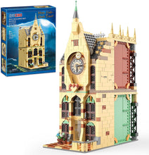 Load image into Gallery viewer, Clock Tower Toy Building Set, Harry-Potter-Theme Castle Building Toys Build and Play Wizarding Toy
