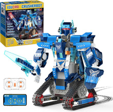 Load image into Gallery viewer, Robot Building Kit, Toys for 6-12 Year Old Boys Girls, Stem Projects Birthday Gifts Idea for Kids 8 9 10 11 12 Year Old, App &amp; Remote Control Robot Toys, 477 Pieces
