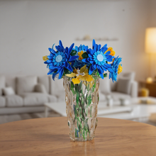 Load image into Gallery viewer, Creative DIY Building Block Flower Bouquet Set for Adults – Assembled Puzzle Model, Elegant Desktop Decor, Unique Collectible Gift for Her, Home Craft Hobby Fun
