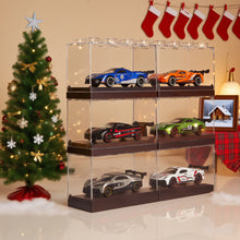 Load image into Gallery viewer, 6PCS Set 1:64 Scale Detailed Diecast Alloy Car Models with Individual Acrylic Display Boxes, Miniature Classic Vehicle Collection for Collectors, Desk Decoration &amp; Gift for Birthday, Christmas, Car Show Display
