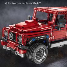 Load image into Gallery viewer, Benz Brabus Building Blocks Set Bricks Bluetooth &amp; Controller Double Control Model Car Gift 524 Pcs
