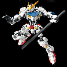 Load image into Gallery viewer, Transforming MECHA White Building Blocks Set Two Forms Building Deformation
