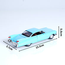 Load image into Gallery viewer, 1:32 Scale Cadillac Alloy Car Model – Pull Back Toy with Doors Open, Lights &amp; Sound, Gift Box Package, 4 Colors (Black/Red/Blue/Pink), Great for Collectors
