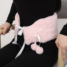 Load image into Gallery viewer, Strip Type Rubber Hot Water Bottle Winter Warm Bag Christmas Knitting Plush

