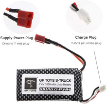 Load image into Gallery viewer, Judge S920 RC Truck Spare Parts Li-po Battery 920-DJ02 - GP TOYS
