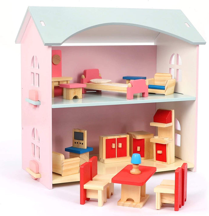 Wooden Dollhouse Toys - GP TOYS