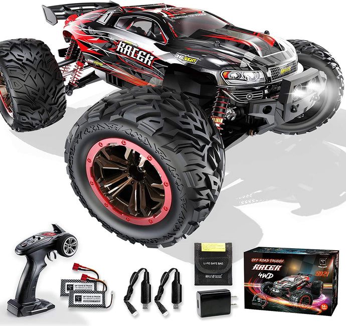 1:10 Scale RTR 4WD Off-Road 46km/h High Speed Remote Control Car-1600mAh Batteries x2 - GP TOYS
