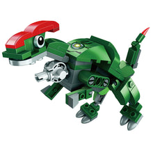 Load image into Gallery viewer, Jurassic Dinosaur Toys for Kids 5-7, Creator 6in1 Transformer Building Toys, Action Figure Birthday Gifts
