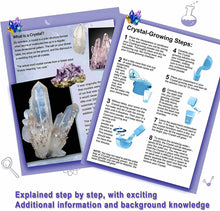 Load image into Gallery viewer, Crystal Growing Kit, Grow 6 Vibrant Crystals - GP TOYS
