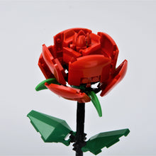 Load image into Gallery viewer, MOC Flower Building Romantic Bricks Rose Double Poses Date Valentine Birthday Gift
