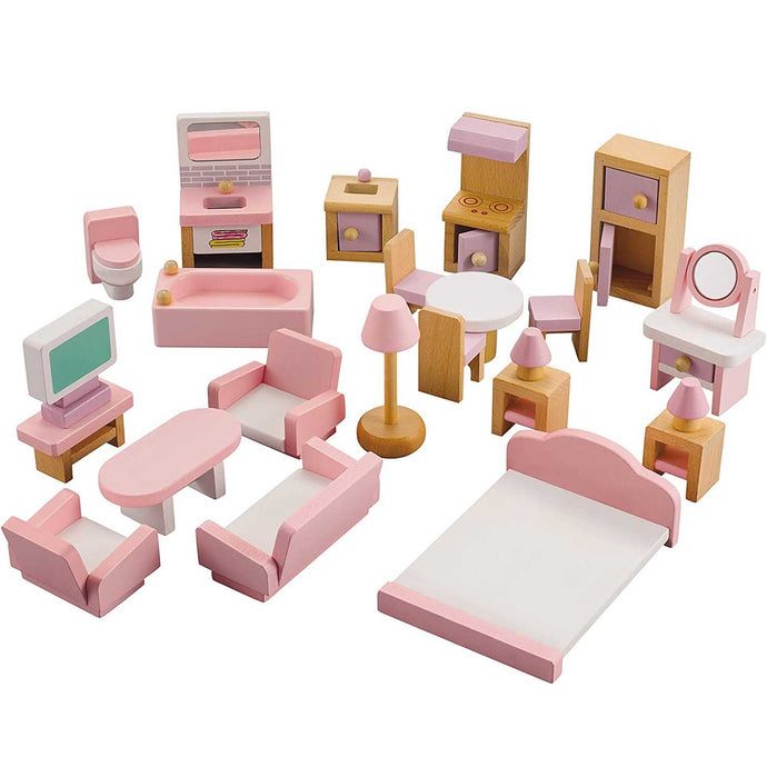 Under the Baubles Wooden Dollhouse Furniture Set - GP TOYS