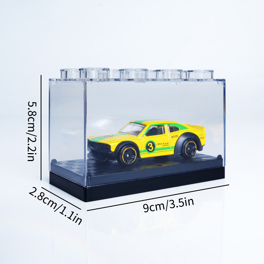 1:64 Scale Alloy Sports Car Model Set with Transparent Display Case - Image 29