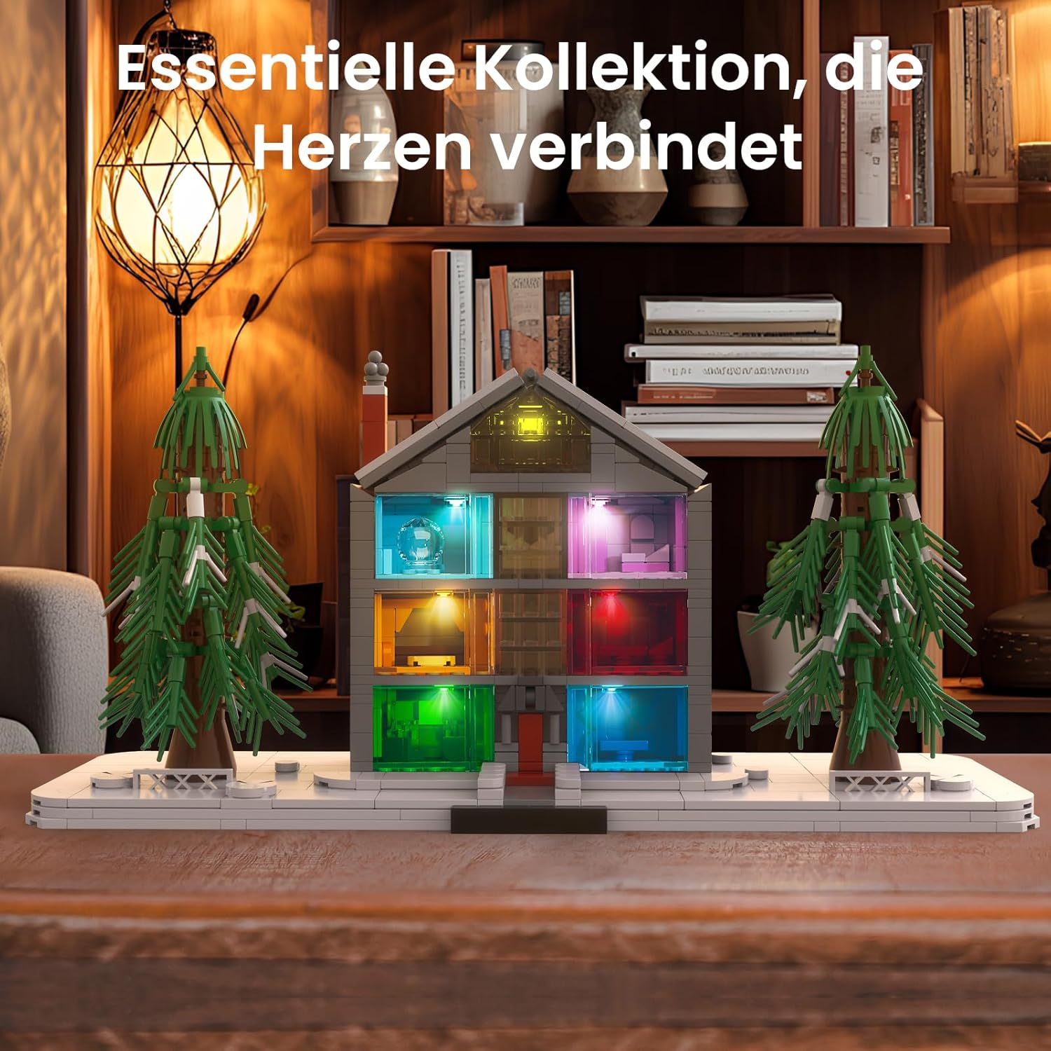 Sillbird Lover House Building Sets for Women & Girls, Buildable Model Kit with Led Light for Home Décor, Birthday Ideal Gift Toy for Adult, Girlfriend, Wife(990 Pieces) - Image 5