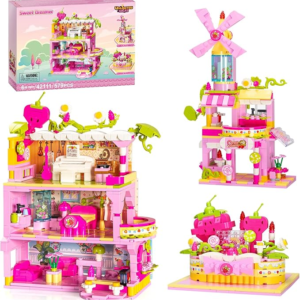Creative 3 in 1 Friends Sets for Girls Dream Girls Friends House Building Kit Girls Building Toys STEM Educational Gifts for Girls Aged 6+ (579 PCS)