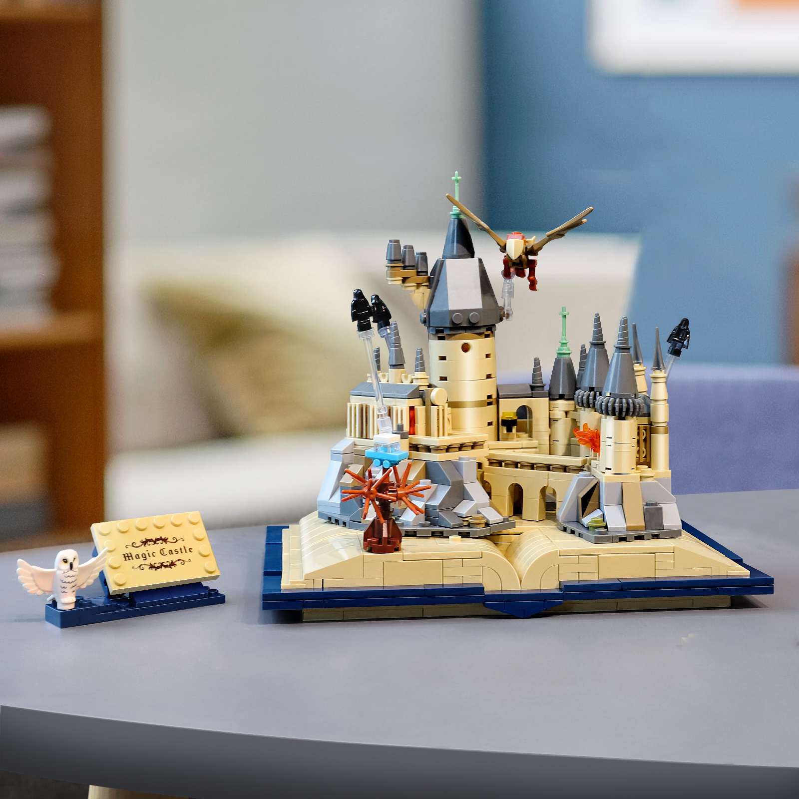 Magic Castle Building Toy, 749 Building Blocks Book Design, Model for Collecting & Displaying, Creative Gift for Children from 6 Years & Adults - Image 6